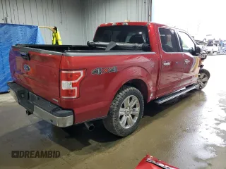 2020 Ford F-150 XL z VIN 1FTEW1EP1LFA12384, wystawiony jako Copart lot #54665265 z przebiegiem 88 515 mil mil oraz Szkoda całkowita • Salvage title. Historia ofert i sprzedaży dostępna na DreamBid. Obrazek 3.