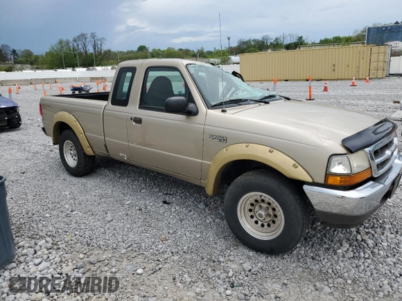 2000 Ford Ranger XL with VIN 1FTYR14V6YPB92418, listed as a Copart auction lot 55573945 with 152,507 mi miles and Salvage Title. Bid and sale history available at DreamBid. Image 4.