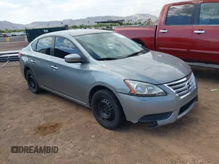2014 Nissan Sentra S with VIN 3N1AB7AP3EY220784, listed as a IAAI auction lot 42220590 with 148,510 mi miles and . Bid and sale history available at DreamBid. Image 1.