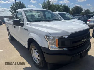 2018 Ford F-150 XL with VIN 1FTMF1CB8JKE26303, listed as a IAAI auction lot 42422483 with 112,905 mi miles and . Bid and sale history available at DreamBid. Image 1.