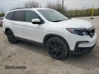 2022 Honda Pilot Special Edition with VIN 5FNYF6H22NB067279, listed as a Copart auction lot 53303305 with 36,386 mi miles and Salvage Title. Bid and sale history available at carsss.com. Image 4.
