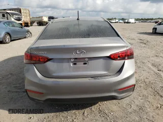2022 Hyundai Accent SEL with VIN 3KPC24A61NE182923, listed as a Copart auction lot 63205323 with 8,312 mi miles. Bid and sale history available at carsss.com. Image 6.