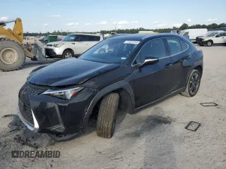 2024 Lexus UX with VIN JTHX6JBH9R2189737, listed as a Copart auction lot 77551214 with 0 mi miles and Salvage Title. Bid and sale history available at carsss.com. Image 1.