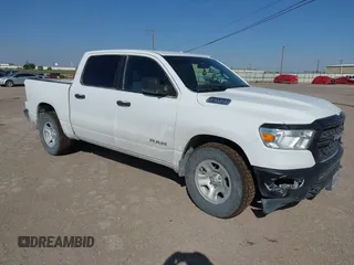 2022 Ram 1500 Tradesman с VIN 1C6SRFGT7NN283080, выставлен на аукционе IAAI как лот 42114850 с пробегом 117 762 миль миль и . История ставок и продаж доступна на DreamBid. Изображение 1.