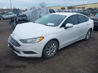 2017 Ford Fusion S with VIN 3FA6P0G71HR260823, listed as a IAAI auction lot 41690056 with 177,525 mi miles. Bid and sale history available at carsss.com. Image 17.