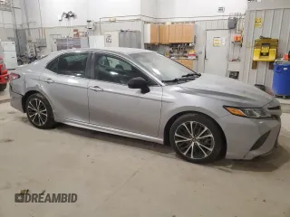 2019 Toyota Camry LE with VIN 4T1B11HK1KU227058, listed as a Copart auction lot 51225445 with 183,115 mi miles and Salvage Title. Bid and sale history available at carsss.com. Image 4.