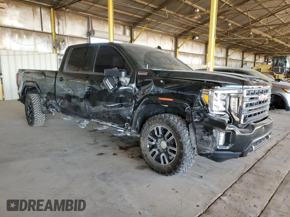 2020 GMC Sierra 2500HD SLT z VIN 1GT49NEY9LF158129, wystawiony jako Copart lot #87960905 z przebiegiem 86 342 mil mil oraz Szkoda całkowita • Salvage title. Historia ofert i sprzedaży dostępna na DreamBid. Obrazek 4.