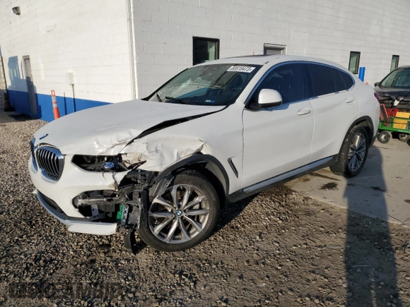 2019 BMW X4 xDrive30i with VIN 5UXUJ3C54KLG53439, listed as a Copart auction lot 80618473 with 0 mi miles. Bid and sale history available at carsss.com. Image 1.