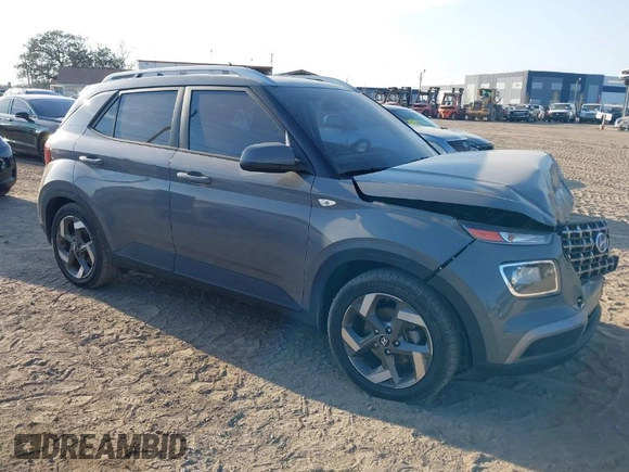 2022 Hyundai Venue SEL with VIN KMHRC8A39NU184906, listed as a IAAI auction lot 41486553 with 31,740 mi miles and . Bid and sale history available at DreamBid. Image 1.