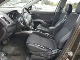 2011 Mitsubishi Outlander SE with VIN JA4AS3AW7BU027947, listed as a Copart auction lot 54623345 with 164,641 mi miles and Salvage title. Bid and sale history available at DreamBid. Image 7.