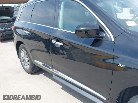 2015 Infiniti QX60 with VIN 5N1AL0MM7FC509756, listed as a IAAI auction lot 42024707 with 167,511 mi miles and . Bid and sale history available at DreamBid. Image 19.