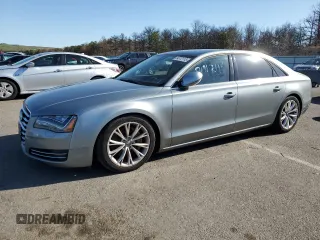 2013 Audi A8 L 3.0L with VIN WAURGAFDXDN029613, listed as a Copart auction lot 54912115 with 105,940 mi miles and Clean Title. Bid and sale history available at carsss.com. Image 1.