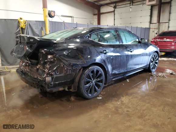 2023 Nissan Maxima SR with VIN 1N4AA6EV8PC505212, listed as a Copart auction lot 44312865 with 31,832 mi miles and Salvage Title. Bid and sale history available at carsss.com. Image 3.