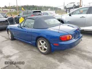 1999 Mazda MX-5 Miata with VIN JM1NB3531X0136037, listed as a IAAI auction lot 42196338 with Not provided miles and . Bid and sale history available at DreamBid. Image 3.