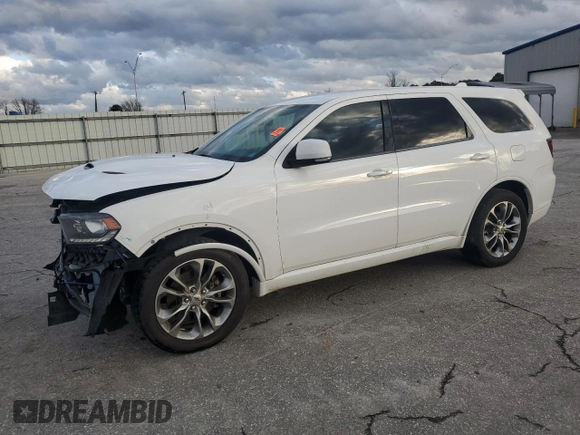 2019 Dodge Durango R/T z VIN 1C4SDHCT0KC675768, wystawiony jako Copart lot #47802965 z przebiegiem 88 386 mil mil oraz Szkoda całkowita • Salvage title. Historia ofert i sprzedaży dostępna na DreamBid. Obrazek 1.