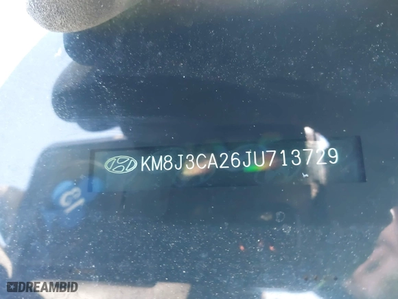2018 Hyundai Tucson Value with VIN KM8J3CA26JU713729, listed as a IAAI auction lot 41950946 with 73,456 mi miles. Bid and sale history available at carsss.com. Image 18.