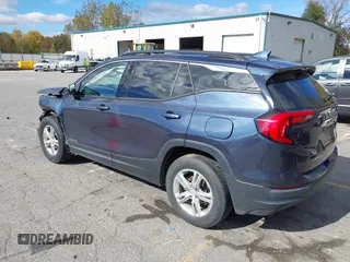 2018 GMC Terrain SLE with VIN 3GKALMEVXJL157227, listed as a IAAI auction lot 40584594 with 123,718 mi miles. Bid and sale history available at carsss.com. Image 3.
