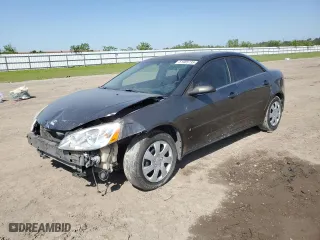 2006 Pontiac G6 6-Cyl with VIN 1G2ZG558764256947, listed as a Copart auction lot 51985735 with 208,872 mi miles and Salvage Title. Bid and sale history available at carsss.com. Image 1.