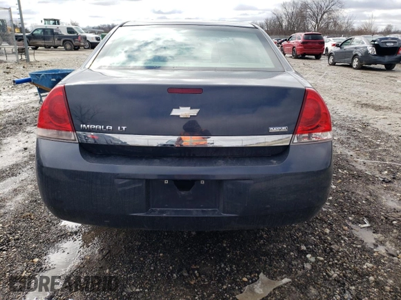 2009 Chevrolet Impala LT with VIN 2G1WT57K291106921, listed as a Copart auction lot 48038435 with 166,315 mi miles and Salvage Title. Bid and sale history available at DreamBid. Image 6.