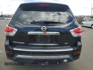 2014 Nissan Pathfinder SL z VIN 5N1AR2MN4EC681227, wystawiony jako Copart lot #60925795 z przebiegiem 103 665 mil mil oraz Czysty tytuł • Clean title. Historia ofert i sprzedaży dostępna na DreamBid. Obrazek 6.