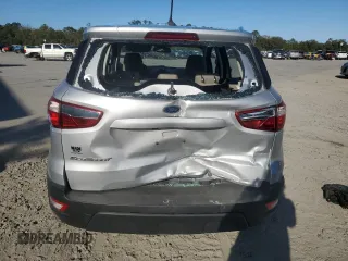 2021 Ford EcoSport S with VIN MAJ3S2FE4MC407593, listed as a Copart auction lot 47454615 with 26,309 mi miles and Salvage Title. Bid and sale history available at DreamBid. Image 6.
