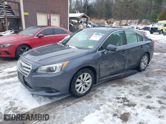 2017 Subaru Legacy Premium with VIN 4S3BNAD68H3066627, listed as a IAAI auction lot 41068153 with 123,380 mi miles. Bid and sale history available at carsss.com. Image 17.