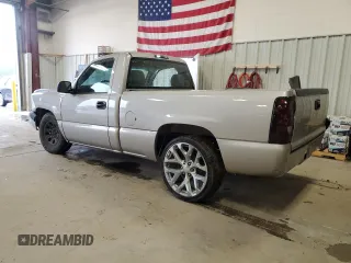 2005 Chevrolet Silverado 1500 LS with VIN 1GCEC14T75Z254816, listed as a Copart auction lot 45102935 with 124,541 mi miles and Salvage title. Bid and sale history available at DreamBid. Image 2.