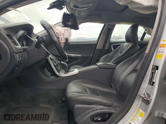 2015 Volvo S60 T5 Premier with VIN YV1612TB8F1302889, listed as a Copart auction lot 52583955 with 91,389 mi miles and Salvage Title. Bid and sale history available at carsss.com. Image 7.