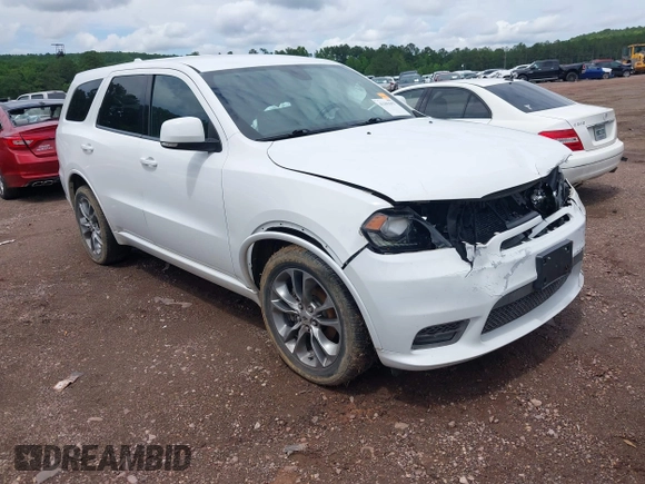 2020 Dodge Durango GT with VIN 1C4RDJDGXLC339344, listed as a IAAI auction lot 42391557 with 68,267 mi miles and . Bid and sale history available at DreamBid. Image 1.