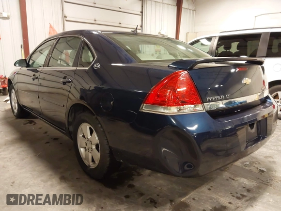2007 Chevrolet Impala LT with VIN 2G1WT58K879156199, listed as a IAAI auction lot 41998450 with 124,511 mi miles and . Bid and sale history available at DreamBid. Image 3.