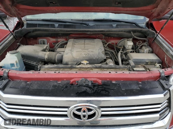 2017 Toyota Tundra SR z VIN 5TFUW5F1XHX630768, wystawiony jako Copart lot #53498545 z przebiegiem 101 323 mil mil oraz Szkoda całkowita • Salvage title. Historia ofert i sprzedaży dostępna na DreamBid. Obrazek 11.
