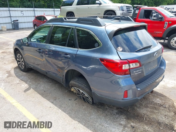 2017 Subaru Outback Limited with VIN 4S4BSAKCXH3331237, listed as a IAAI auction lot 42678694 with 119,144 mi miles and . Bid and sale history available at DreamBid. Image 3.