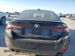2023 BMW 4 Series 430i with VIN WBA63AV06PFP44223, listed as a Copart auction lot 86422454 with Not provided miles and Salvage title. Bid and sale history available at DreamBid. Image 6.