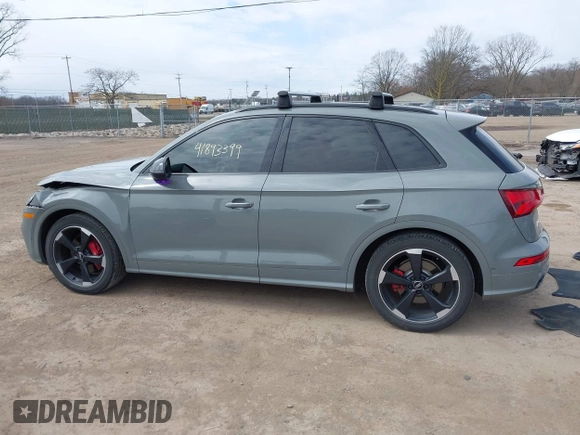 2019 Audi SQ5 Prestige with VIN WA1C4AFY2K2071710, listed as a IAAI auction lot 41893399 with 90,393 mi miles. Bid and sale history available at carsss.com. Image 15.