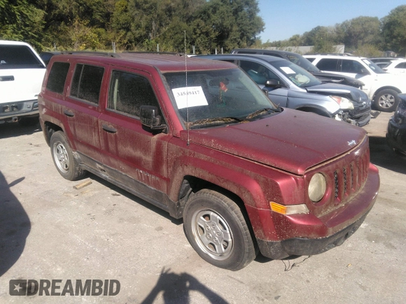 2014 Jeep Patriot Sport с VIN 1C4NJPBB3ED726624, выставлен на аукционе IAAI как лот 34549417 с пробегом 20 394 миль миль и . История ставок и продаж доступна на DreamBid. Изображение 1.