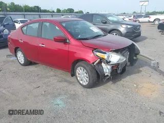 2016 Nissan Versa S Plus with VIN 3N1CN7AP6GL908794, listed as a IAAI auction lot 42077111 with 38,238 mi miles and . Bid and sale history available at DreamBid. Image 1.