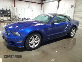 2014 Ford Mustang V6 with VIN 1ZVBP8EM0E5272232, listed as a Copart auction lot 45492135 with 163,820 mi miles and Clean Title. Bid and sale history available at carsss.com. Image 1.