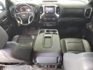 2021 Chevrolet Silverado 1500 LT with VIN 3GCUYDET2MG232430, listed as a Copart auction lot 74535514 with 94,567 mi miles and Salvage Title. Bid and sale history available at carsss.com. Image 8.