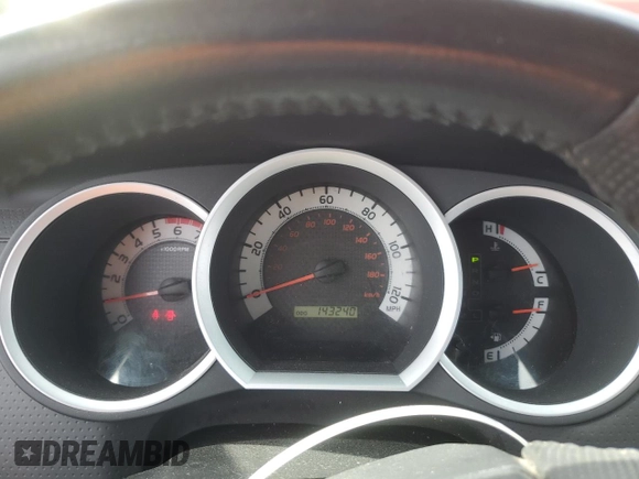 2014 Toyota Tacoma PreRunner с VIN 3TMJU4GN4EM172912, выставлен на аукционе Copart как лот 60724505 с пробегом 143 240 миль миль и Списание • Salvage title. История ставок и продаж доступна на DreamBid. Изображение 9.