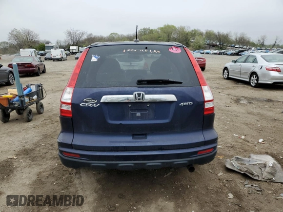 2011 Honda CR-V EX-L with VIN 5J6RE4H70BL102105, listed as a Copart auction lot 52649915 with 144,368 mi miles and Salvage Title. Bid and sale history available at carsss.com. Image 6.