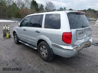 2005 Honda Pilot EX-L with VIN 5FNYF18535B035342, listed as a IAAI auction lot 41300923 with 1 mi miles. Bid and sale history available at carsss.com. Image 3.