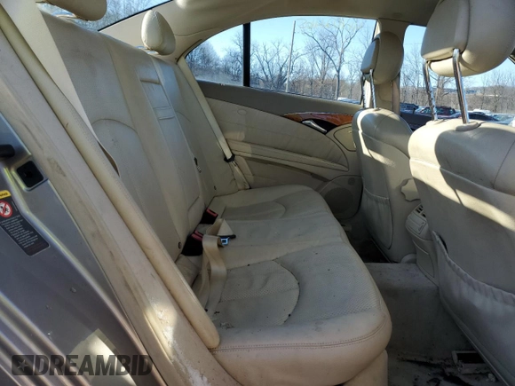 2004 Mercedes-Benz E-Class 3.2L with VIN WDBUF82J84X121052, listed as a Copart auction lot 46102465 with 0 mi miles and Salvage Title. Bid and sale history available at carsss.com. Image 10.