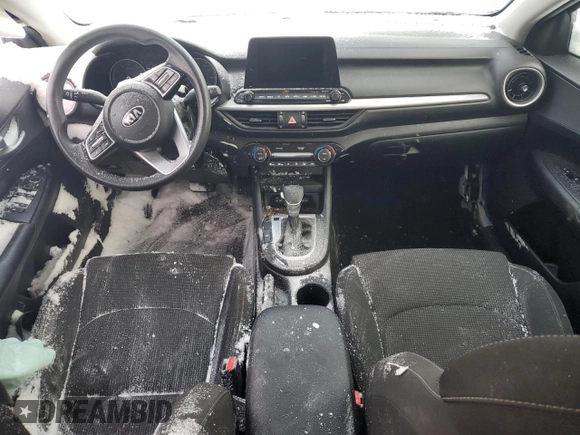 2019 Kia Forte LXS with VIN 3KPF24AD0KE132845, listed as a Copart auction lot 84255344 with 60,484 mi miles and Salvage title. Bid and sale history available at DreamBid. Image 8.