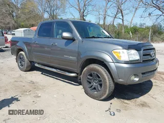 2005 Toyota Tundra Limited with VIN 5TBDT48185S496448, listed as a IAAI auction lot 41904982 with 315,636 mi miles and . Bid and sale history available at DreamBid. Image 1.