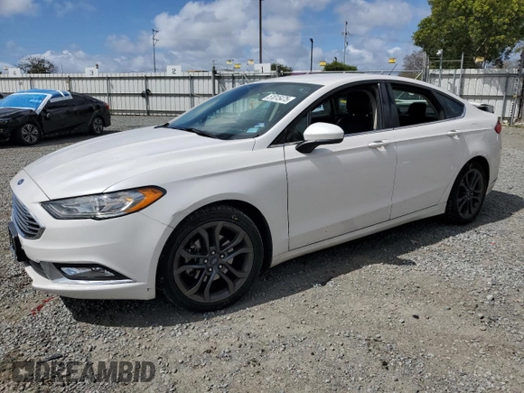 2018 Ford Fusion Hybrid SE with VIN 3FA6P0LU0JR218497, listed as a Copart auction lot 51015475 with 240,630 mi miles and Salvage Title. Bid and sale history available at carsss.com. Image 1.