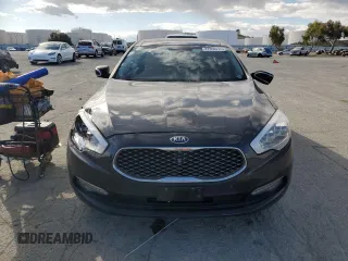 2015 Kia K900 Luxury with VIN KNALW4D47F6022807, listed as a Copart auction lot 47350225 with 84,669 mi miles and Salvage Title. Bid and sale history available at carsss.com. Image 5.