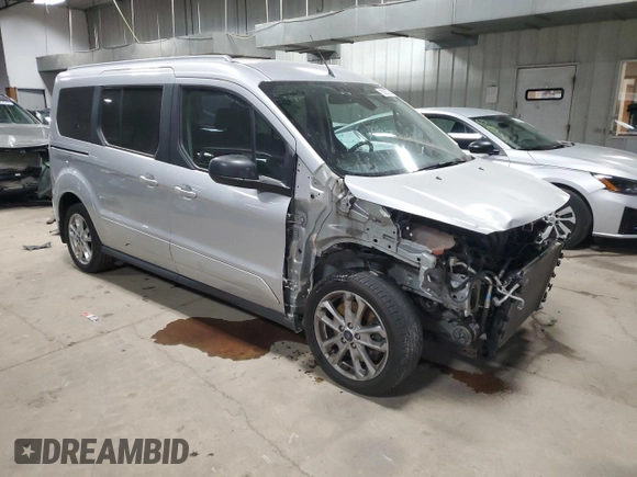 2018 Ford Transit Connect XLT с VIN NM0GE9F70J1353064, выставлен на аукционе Copart как лот 83627244 с пробегом 61 025 миль миль и Списание • Salvage title. История ставок и продаж доступна на DreamBid. Изображение 4.