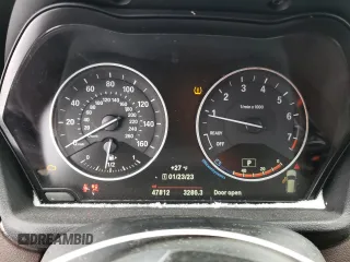 2017 BMW X1 xDrive28i with VIN WBXHT3C38H5F72259, listed as a Copart auction lot 37205783 with 47,812 mi miles. Bid and sale history available at carsss.com. Image 9.