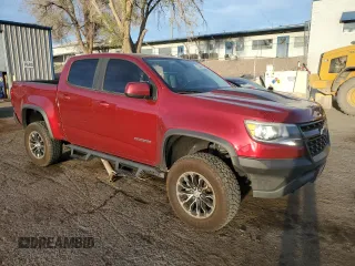 2018 Chevrolet Colorado 4WD ZR2 z VIN 1GCGTEEN0J1270543, wystawiony jako Copart lot #50398125 z przebiegiem 94 052 mil mil oraz Szkoda całkowita • Salvage title. Historia ofert i sprzedaży dostępna na DreamBid. Obrazek 4.