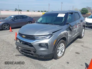 2023 Chevrolet TrailBlazer LS with VIN KL79MMS22PB106401, listed as a IAAI auction lot 41880161 with 23,801 mi miles and . Bid and sale history available at DreamBid. Image 17.